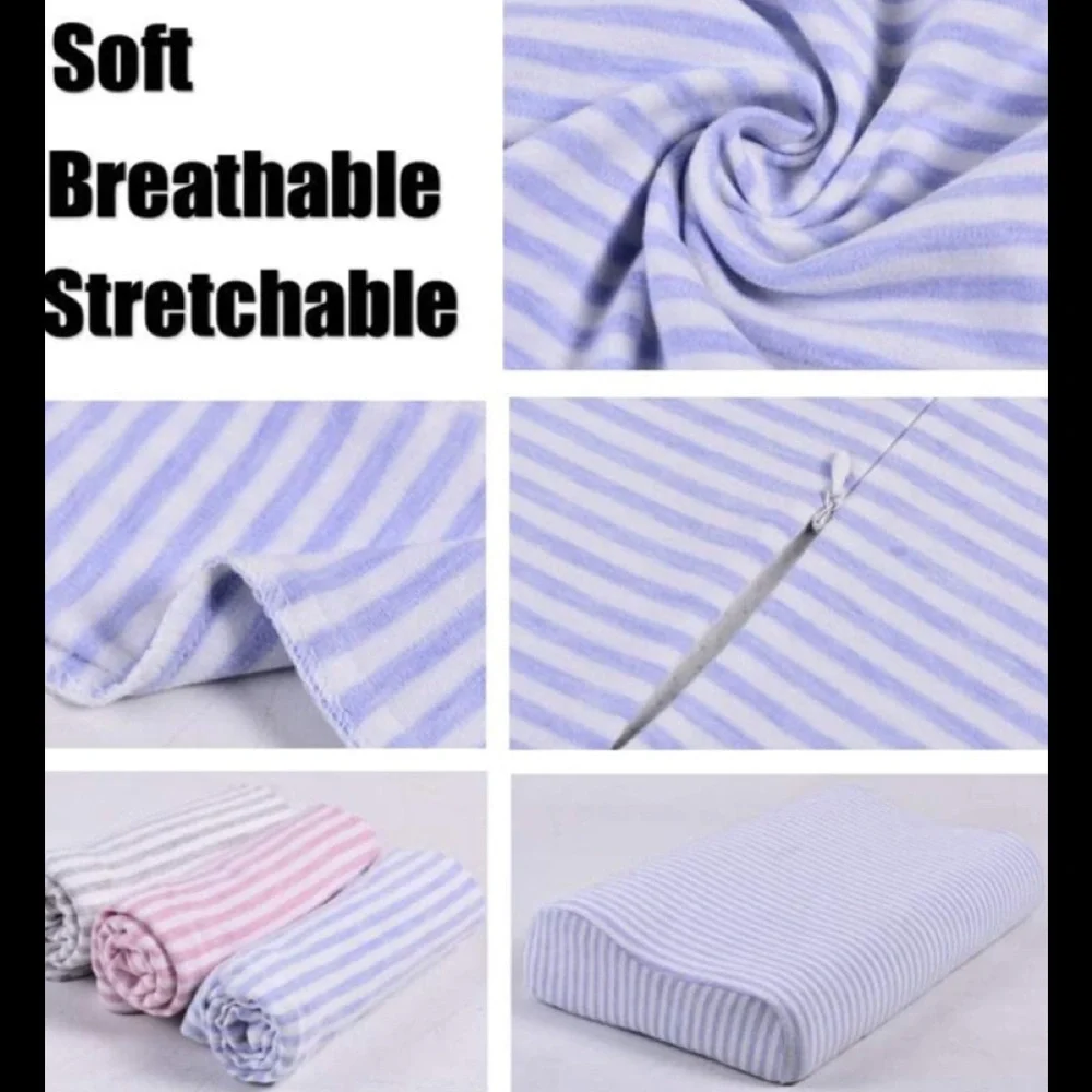 MWT soft striped pillowcase